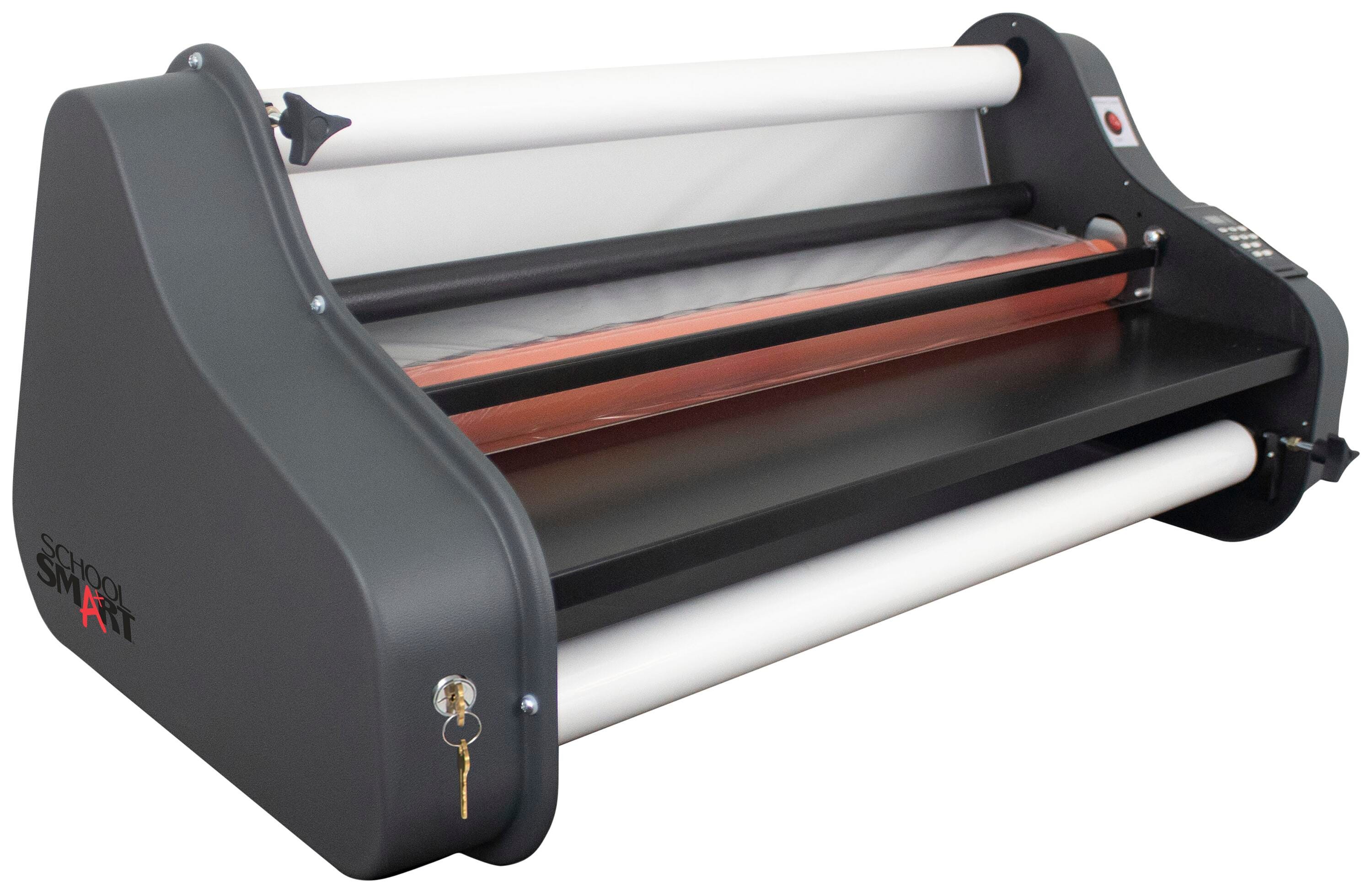 School Smart Deluxe Laminator, Key Lock & LED Display, 27 Inches 2040842
